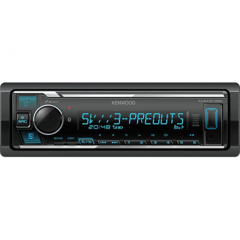 Kenwood KMM-BT358 Radio samochodowe MP3 USB Bluetooth VarioColor