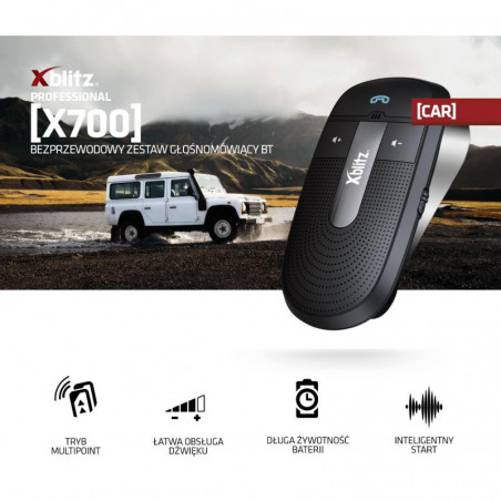Xblitz X700 Zestaw głośnomówiący Bluetooth