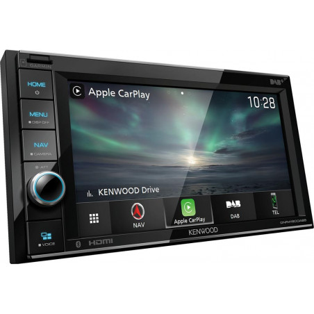 Kenwood DNR4190DABS Radio samochodowe nawigacja GPS Garmin CarPlay DAB+