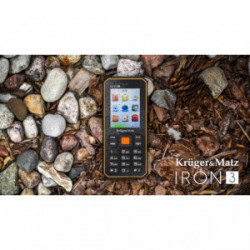 Kruger&Matz IRON 3 Telefon pancerny wodoodporny IP68