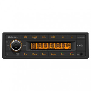 Continental TR4512UBA-OR Radio samochodowe Bluetooth AUX MP3 USB Retro