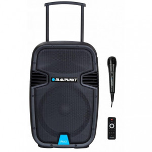 BLAUPUNKT PA12  przenośny głośnik Bluetooth MP3 USB SD Karaoke mikrofon pilot