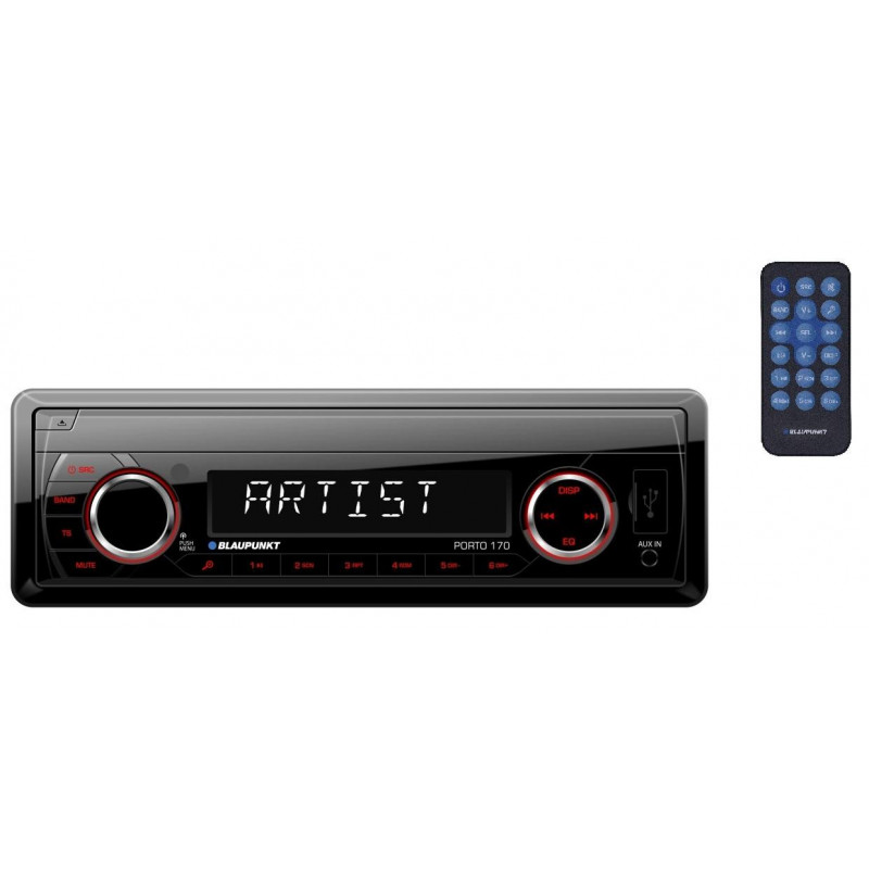 BLAUPUNKT PORTO 170 radio samochodowe MP3 USB AUX SD