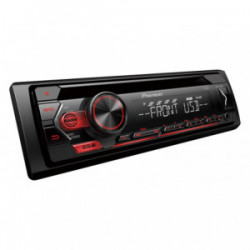 PIONEER DEH-S120UB Radio samochodowe CD MP3 USB AUX czerwony